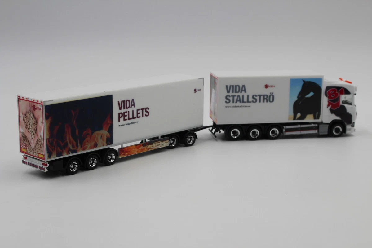 Herpa Scania 1:87 – Camion Dragon Ristimaa + Remorque (HO)