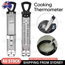 Candy Home Cooking Thermometer Portable for Sugar Kitchen Crafts Stainless Steel