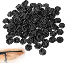 Aolamegs Rifle Muzzle Cover, Black Flexible Latex Barrel 