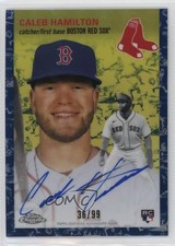 2023 Topps Chrome Platinum Anniversary 36/99 Caleb Hamilton #CPA-CH Auto 9e1