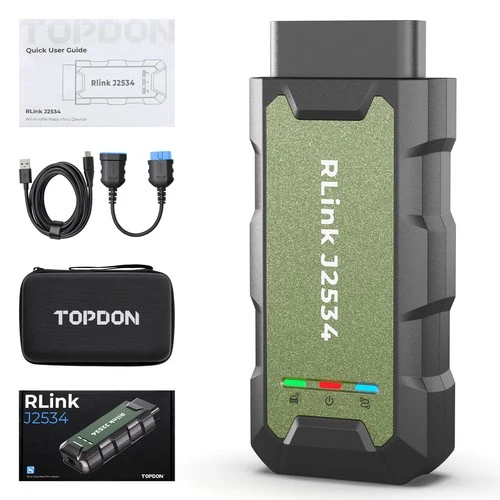 🔥TOPDON RLink J2534 Pass-Thru Programmer OEM Reprogramming Diagnostic Tool - product listing photo