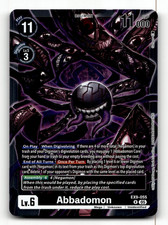 Digimon CCG Abbadomon EX9-055 R - Versus Monsters