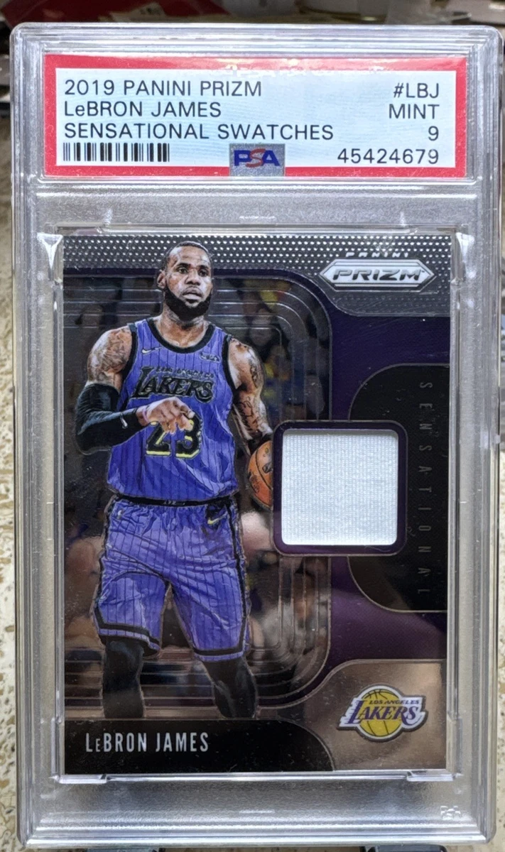 LeBron James Basketball Trading Cards 2019-20 Panini Prizm Set