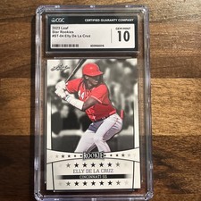 2023 Leaf Star Rookies Elly De La Cruz #ST-04…GEM MT 10…Beautiful Card