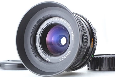 [TOP MINT avec capot] Objectif Minolta MD W Rokkor 28 mm f/3,5 MF grand... - Photo 1/4