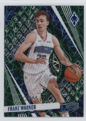 2023-24 Panini Phoenix Green Lazer Phoenix /175 Franz Wagner #209 12u8