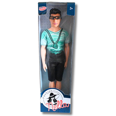 Fashion Nella   Jungenpuppe mit Outfit | ca. 30 cm | Mega Creative