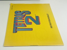 TETRIS 2 -- NES Nintendo Original Game + INSTRUCTIONS MANUAL BOOKLET