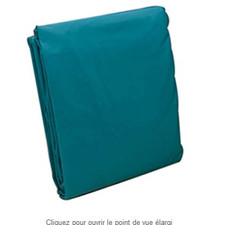 BCE - Housse Pool anti-poussière verte 7 ft