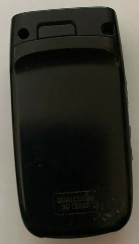 READ BEFORE BUY Sanyo SCP 3200 - Midnight Black Cell Phone Very Good Used - Picture 3 of 3