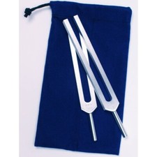 BIOSONICS Body Tuners C256  G384 Set Meditation Yoga Tuning Fork Perfect Fifth