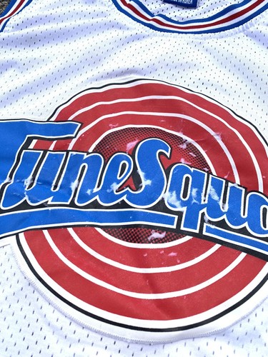 Vintage Space Jam Tune Squad Taz 90s Authentic Champion Jersey Mens Size S Small - Picture 5 of 11