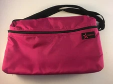 VTG Starite 30 Count Music Cassette Tapes Pink Shoulder Strap Storage Case