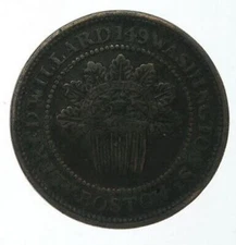 1835 Htt Hard Times Token Alfred Willard Boston Coin C207029