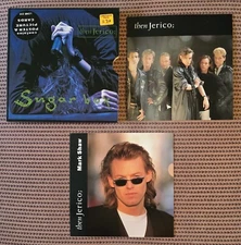 THEN JERICO SUGAR BOX LIMITED EDITION UK SINGLE IN BOX SET + POSTER & POSTCARDS