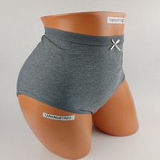 Lane Bryant Cacique No Show Full Brief Panty Panties 22/24 Heather Gray Grey