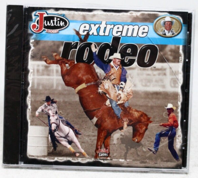 Head Games - Justin Boots Extreme Rodeo PC Game (Win 95/98/ME) - New-See Desc.