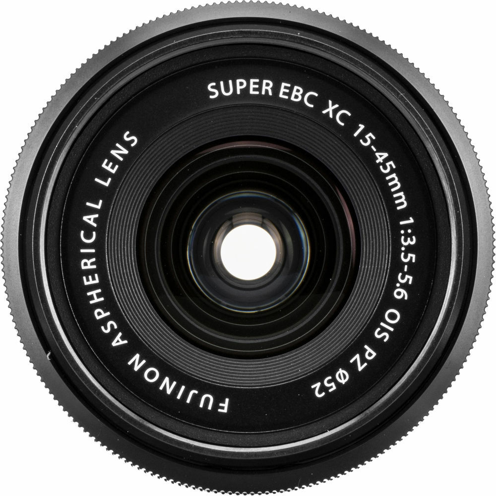 Fujifilm XC 15-45mm f/3.5-5.6 OIS PZ Lens (Black) + UV
