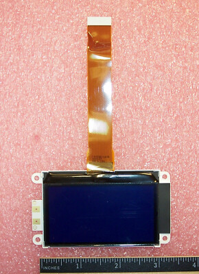 QTY (1) F-51553GNBJ-LW-AGN KYOCERA LCD DISPLAY MODULE 128X64 2.8'' COG, STN BLUE