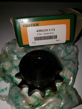 TRITAN Roller Chain Sprocket,Finished Bore, 40BS12H X 1/2