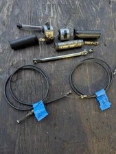 1966 YAMAHA YGS1 TRAILMASTER 80 SWITCH HAND THROTTLE OEM GRIP CLUTCH BRAKE CABLE