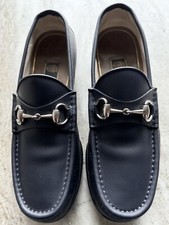 GUCCI 1953 Horsebit Leather Loafer Matte Blue 6 / 6.5 US $1000 Brixton Jordaan