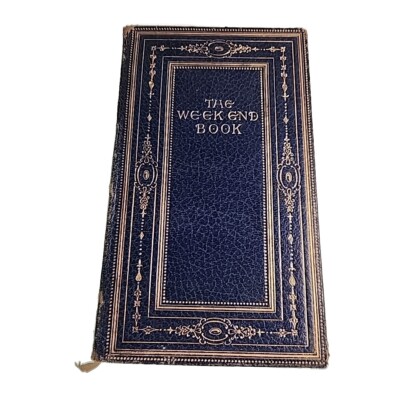 The Week End Book Nonesuch Press 1928 Hardcover Book