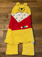 Winnie the Pooh 3-9 month baby swaddle sleeper outfit Disney Baby pajama