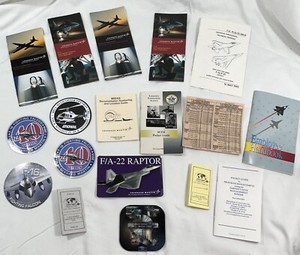 Lockheed Martin Bell Helicopter Lot 18 Decals Handbooks Guides F-16s F-22s More