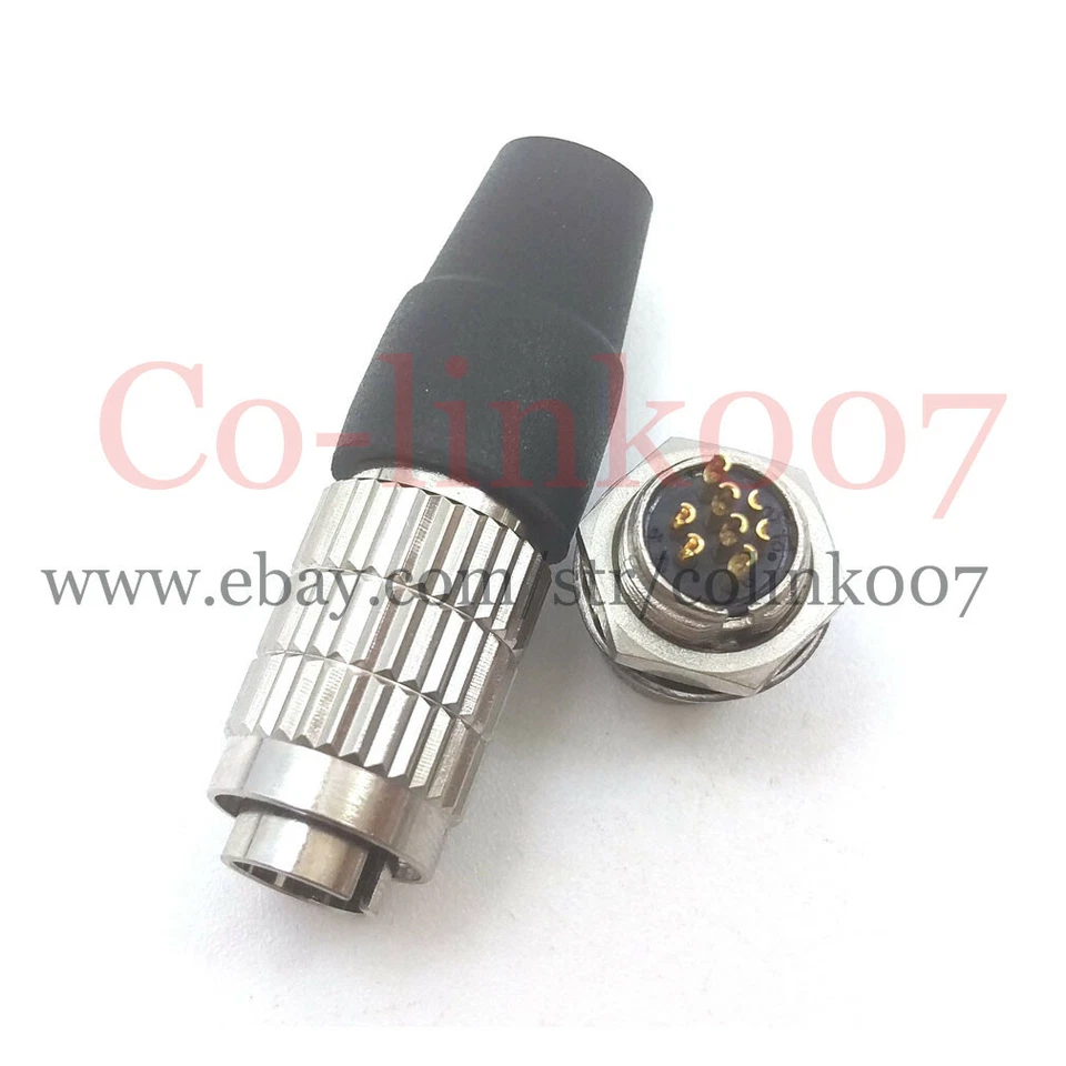 Hirose 8pin Aviation Connector, HR25-7TP-8P(72) HR25-7TR-8S for ACC-01-3006 - Image 3 of 4