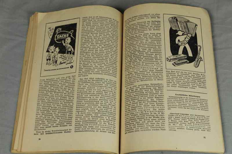 Book German War Victims Calendar 1957 Year Book for City And Land