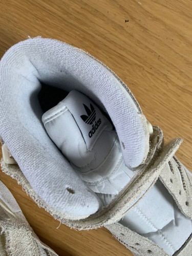 Adidas Forum Hi White / Grey Women UK 4.5 - Picture 7 of 10