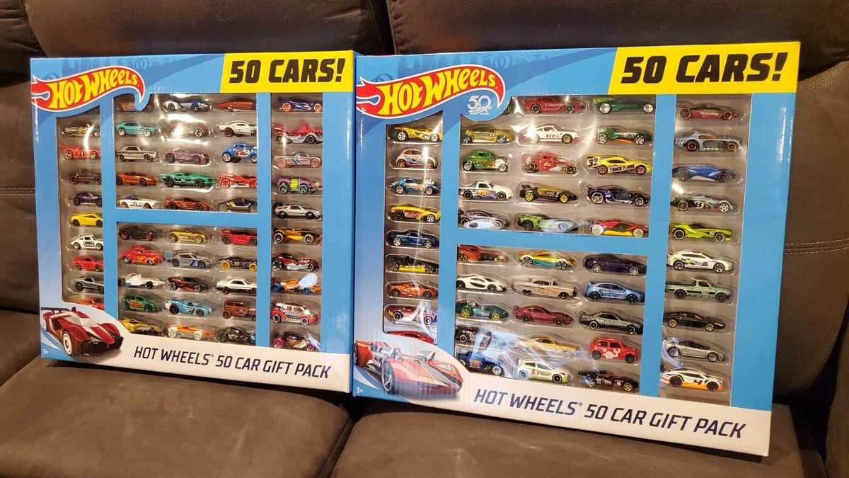 Sealed 2018 Hot Wheels 50th Anniversary 50 Car Gif two packets