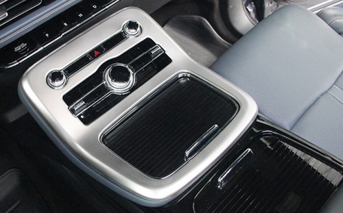 Titanium Main Console For Lincoln Nautilus 21-22 Silver Titanium Central Console Gear Shift ...