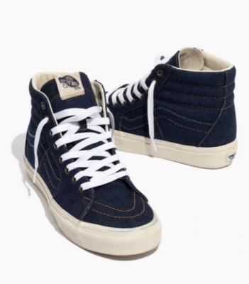 high top jean vans