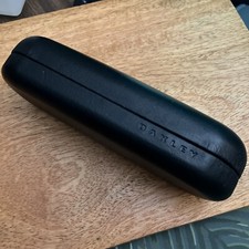 Oakley Glasses Hard Case Black Eyewear Eyeglasses Faux Leather Clamshell