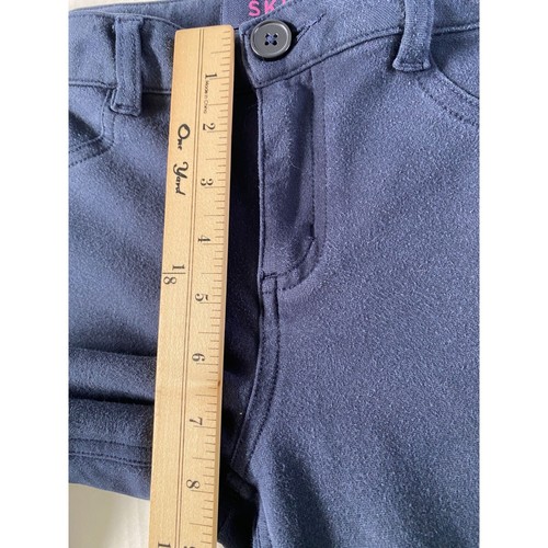 French Toast Girls Navy Blue Skinny Low Rise Five Pocket Pants Size 14 - Picture 8 of 9