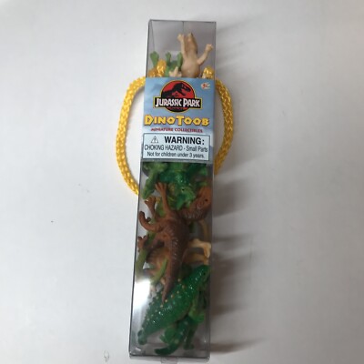Jurassic Park TOOB  Miniature Toy Figurine Set for Kids RARE NEW 713704