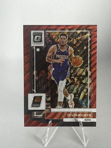 Devin Booker 2022-23 Donruss Optic #134 Red Wave Phoenix Suns