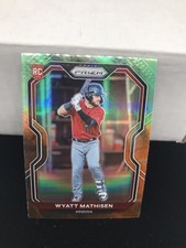 Wyatt Mathisen Cosmic Haze Prizm 2021 MLB Prizm Baseball #8 Arizona Diamonbacks