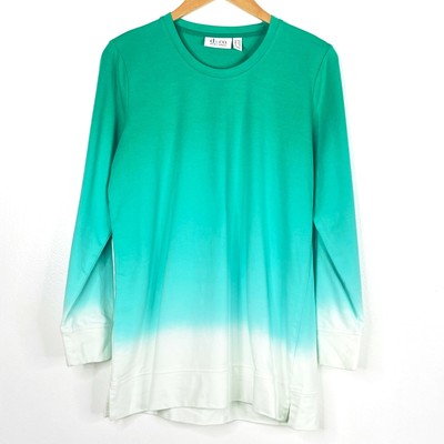 Long Sleeve Tunic Sz XXS Jade Green 