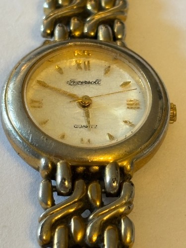 Ingersoll - Round silver decorative ladies watch - Untested