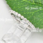14k Solid White gold natural Diamond ring   April birthstone 0.30 ct — photo 4
