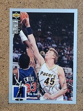 1994-95 UD Collector's Choice Basketball Silver Signature #45 Rik Smits