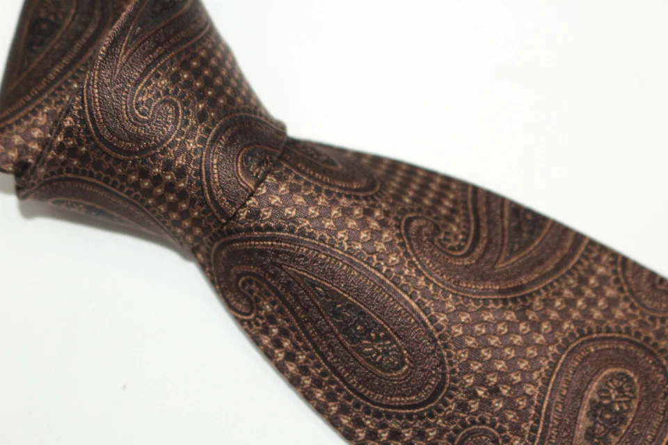 Corbata de seda PAL ZILERI hecha en Italia F65549 Foto 3 de 4