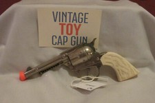 Vintage TOY Cap Gun - Hubley White Handle