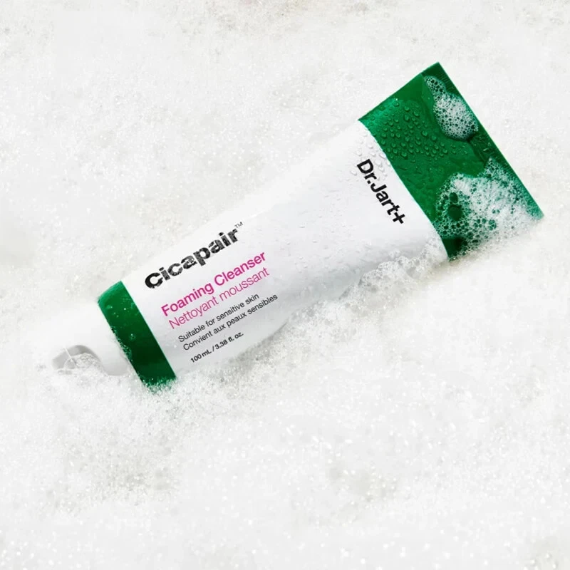 Limpiador en espuma Dr.Jart+ Cicapair 100 ml/lavado facial/hidratante/piel sensible Foto 2 de 3