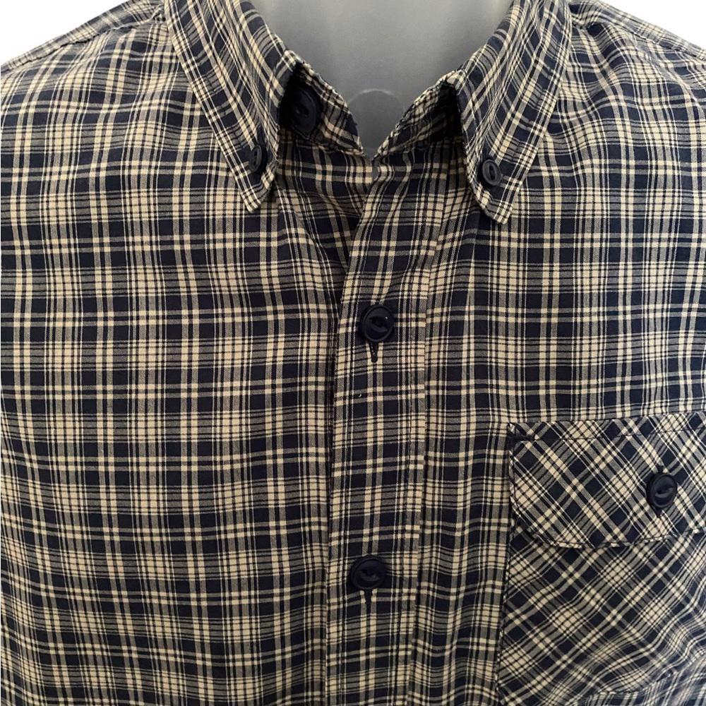 O’NEILL Blue Plaid Button Down Collared Shirt Men… - image 2