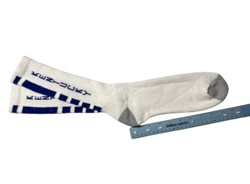 Nuevo calcetín deportivo blanco para hombre KENTUCKY nombre del estado talla 10-13 - Imagen 3 de 5