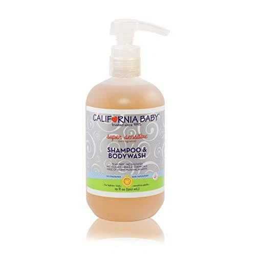 California Baby Super Sensitive Shampoo and Body Wash - Hair, Face, and Body.
Opens in a new window